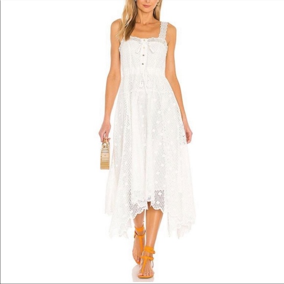 Ulla Johnson embroidered eyelet white dress - Picture 4 of 9